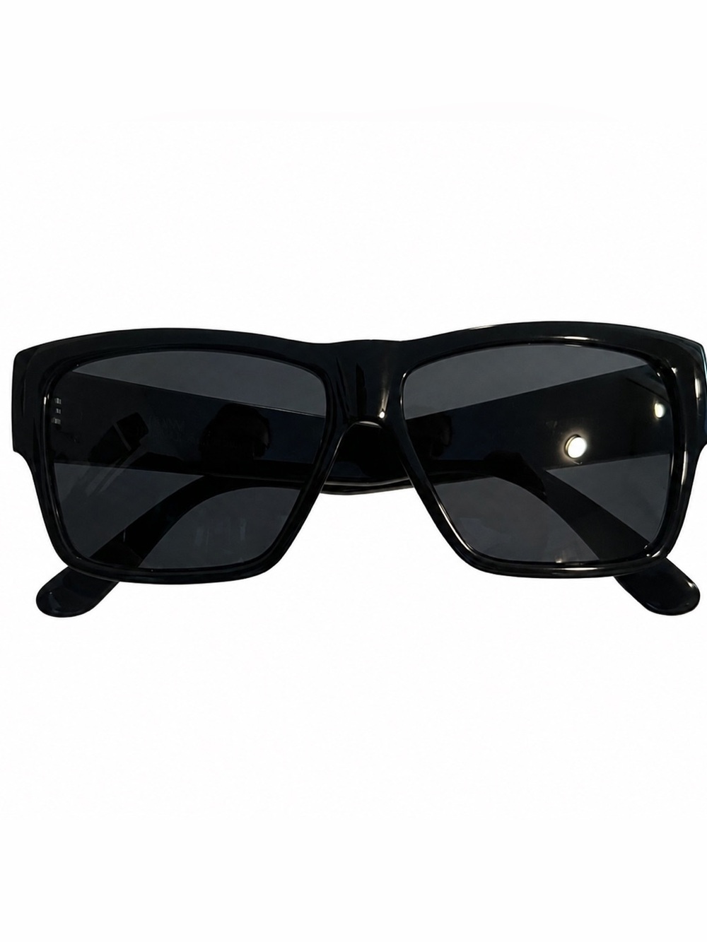 Vintage Gianni Versace Black Statement Sunglasses – Made in Italy